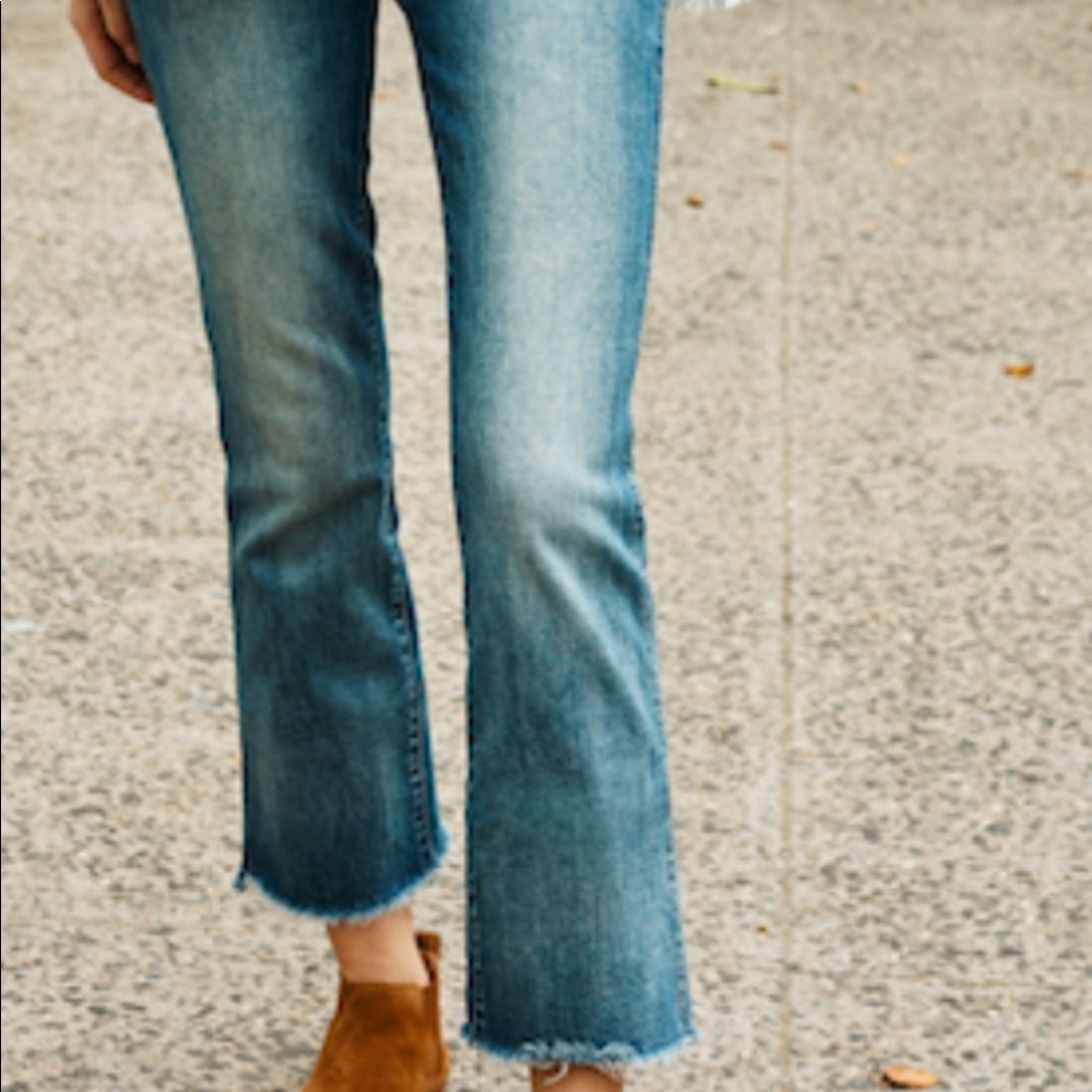 Madewell crop jeans